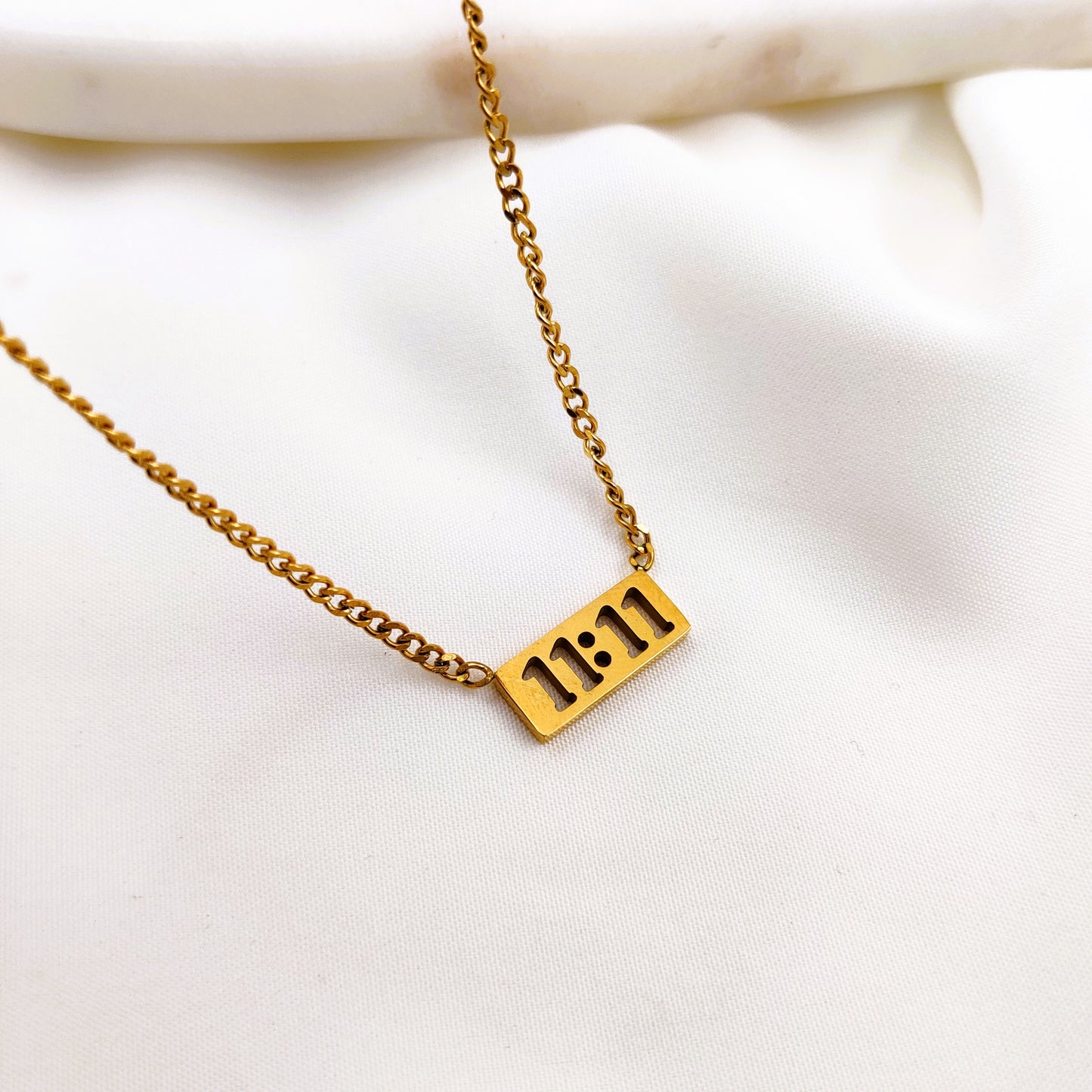 11:11 Good Luck Charm Necklace