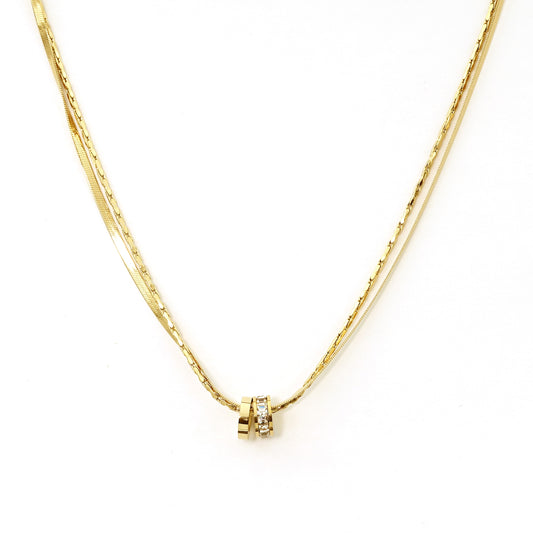 Crystal Twine Necklace