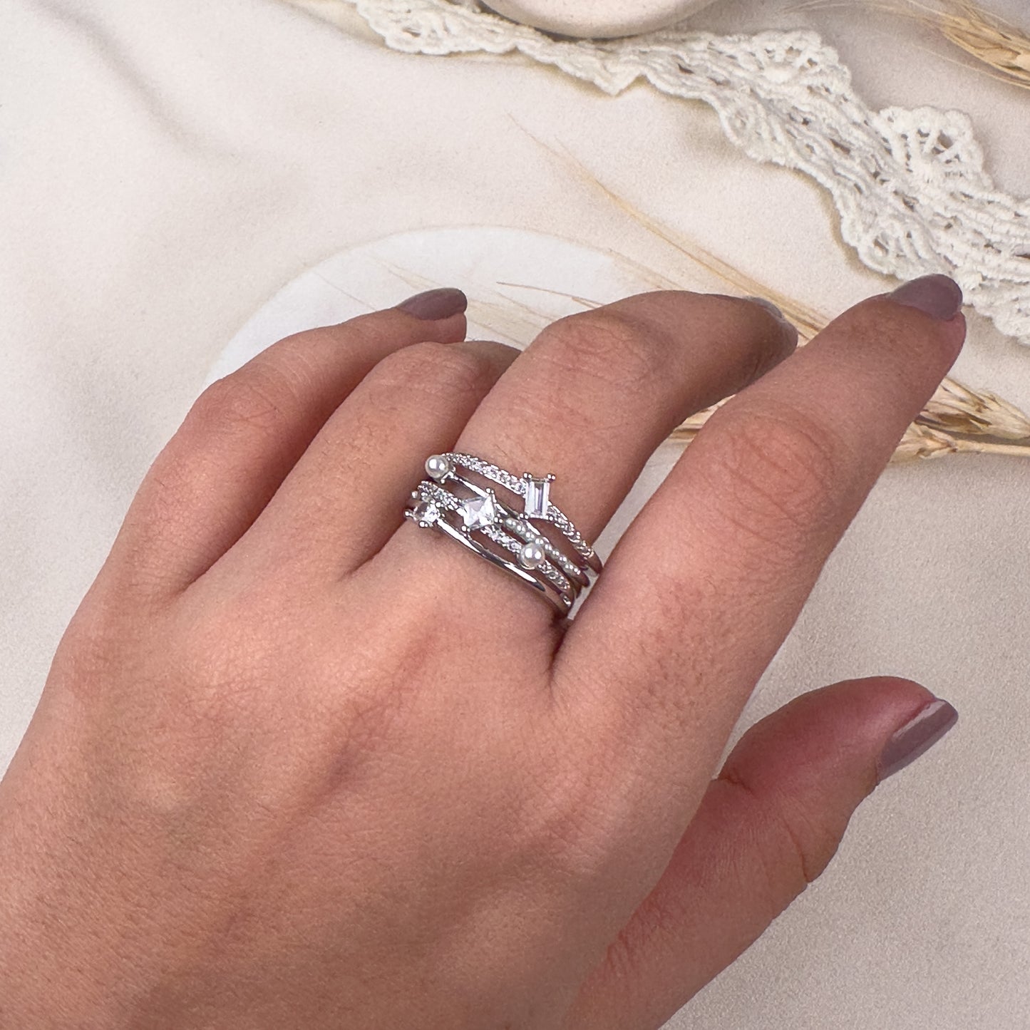 Crystal Chella Ring