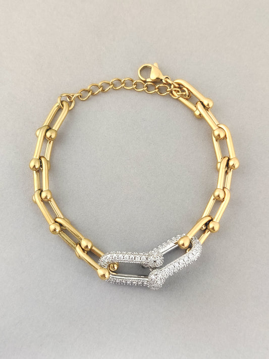 Regal Link Charm Bracelet