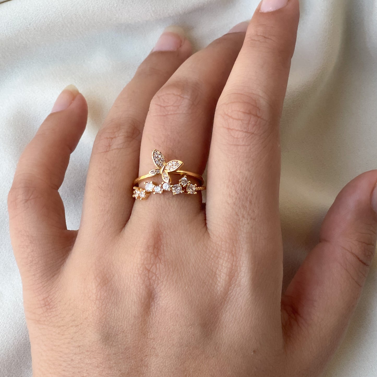 Lia Butterfly Ring