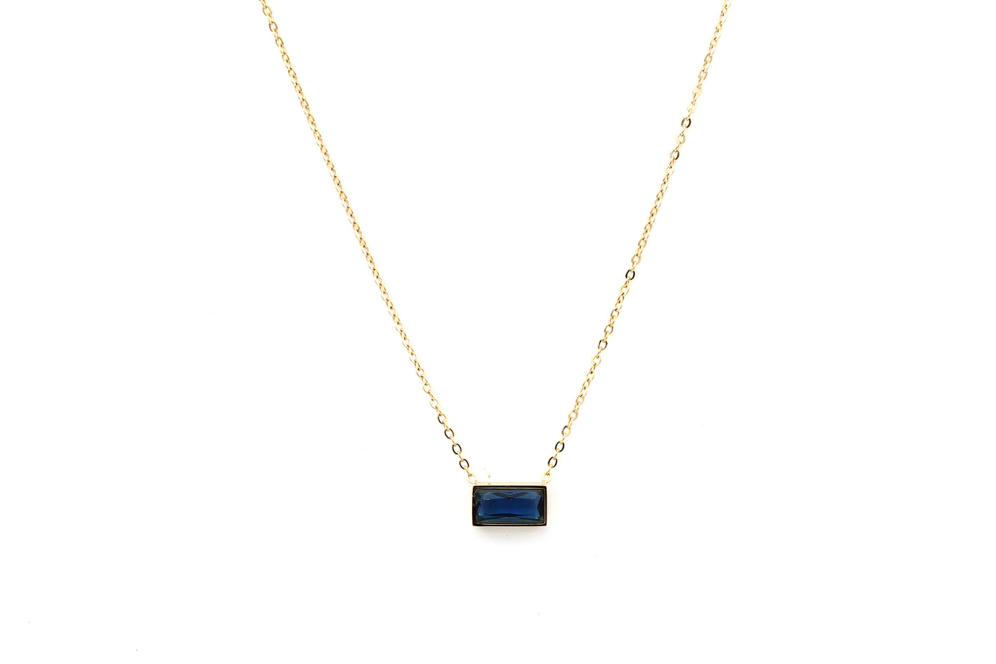 Blue Lava Necklace