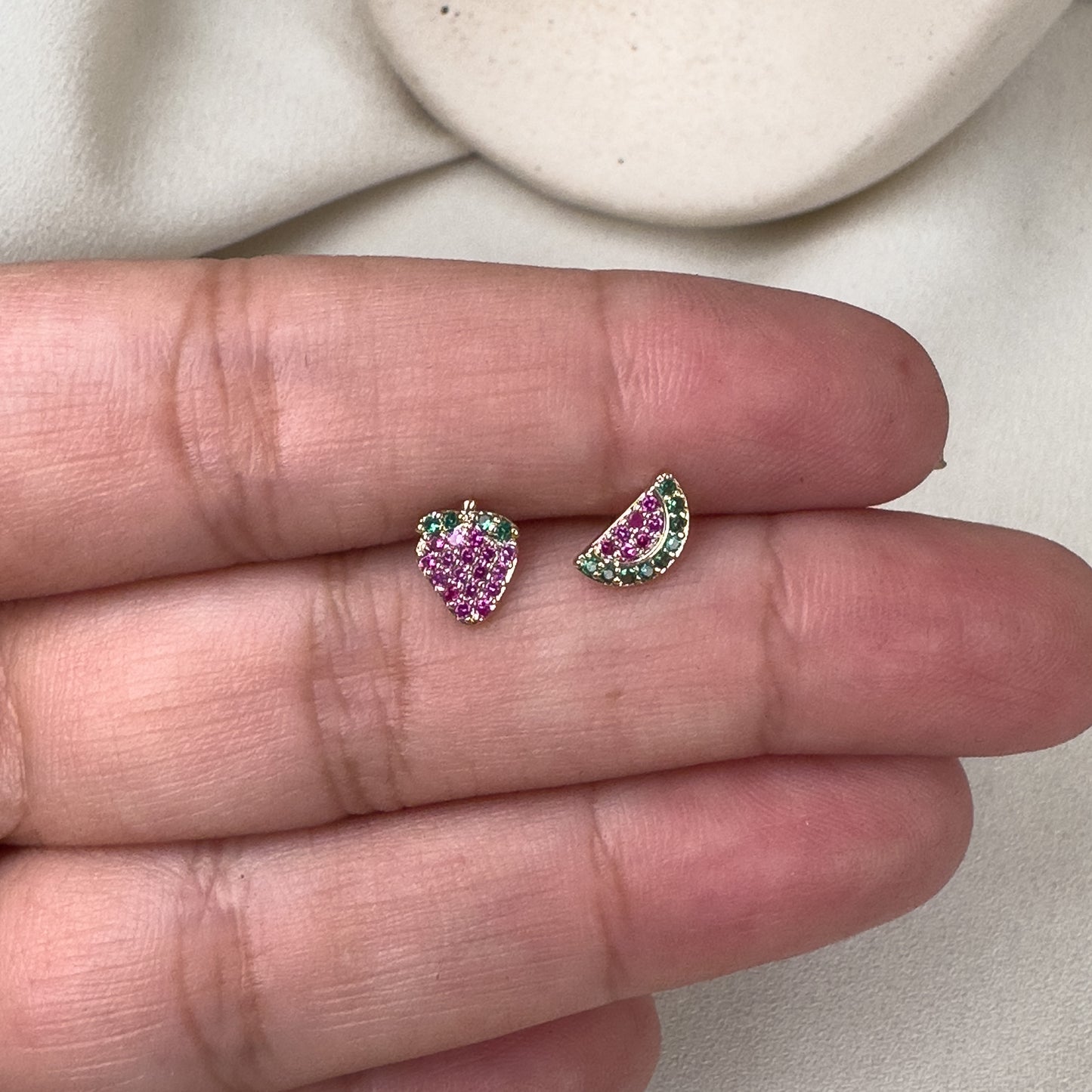Fruit party Earrings (Set of 3)