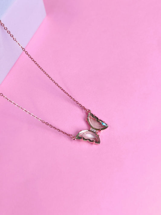 Green Butterfly Necklace