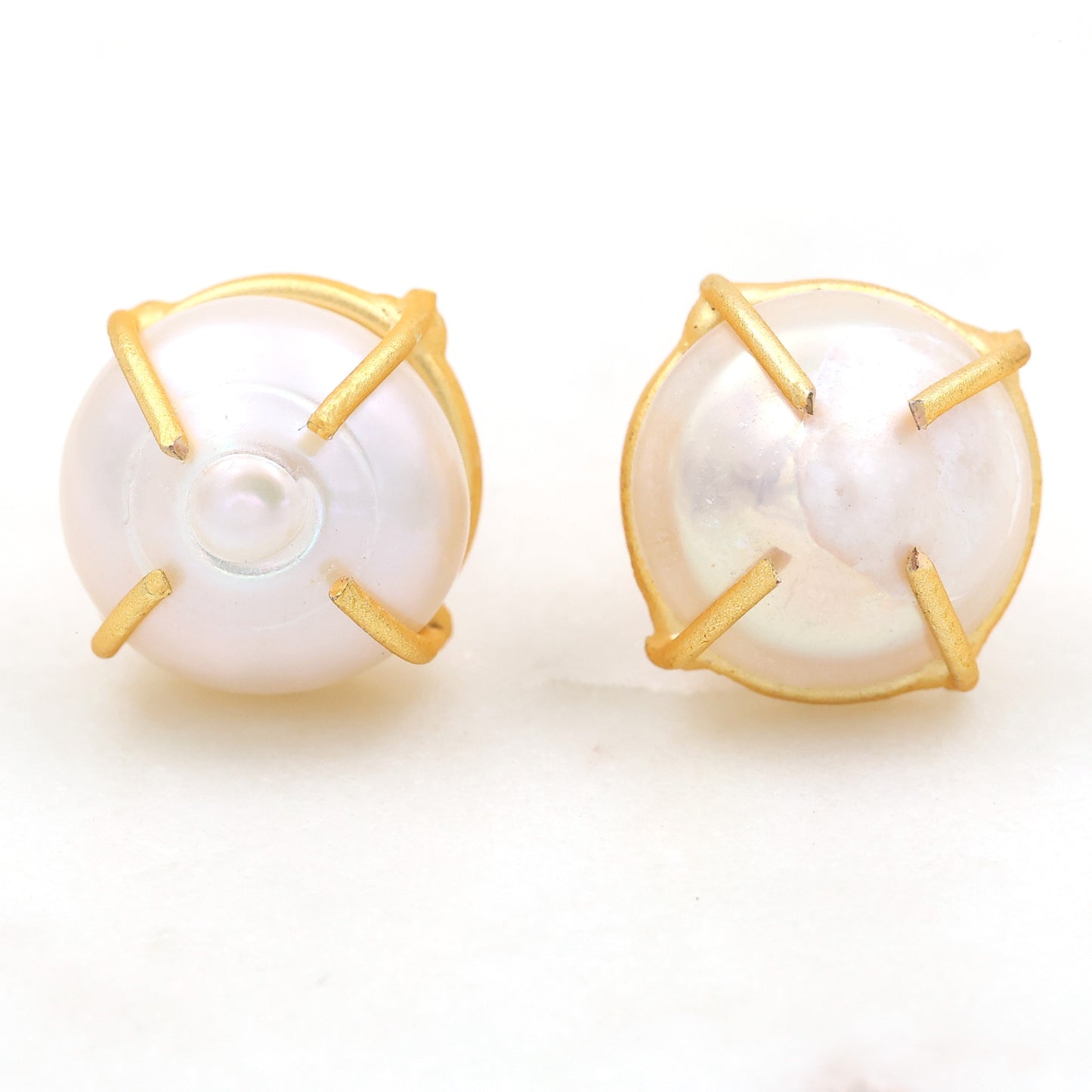Mother of Pearl Studs Earrings
