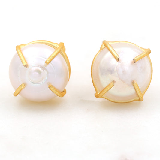 Mother of Pearl Studs Earrings