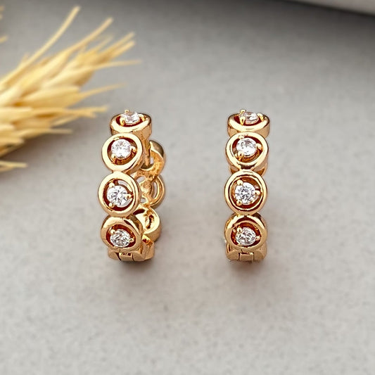 Aurelia Huggie Hoops