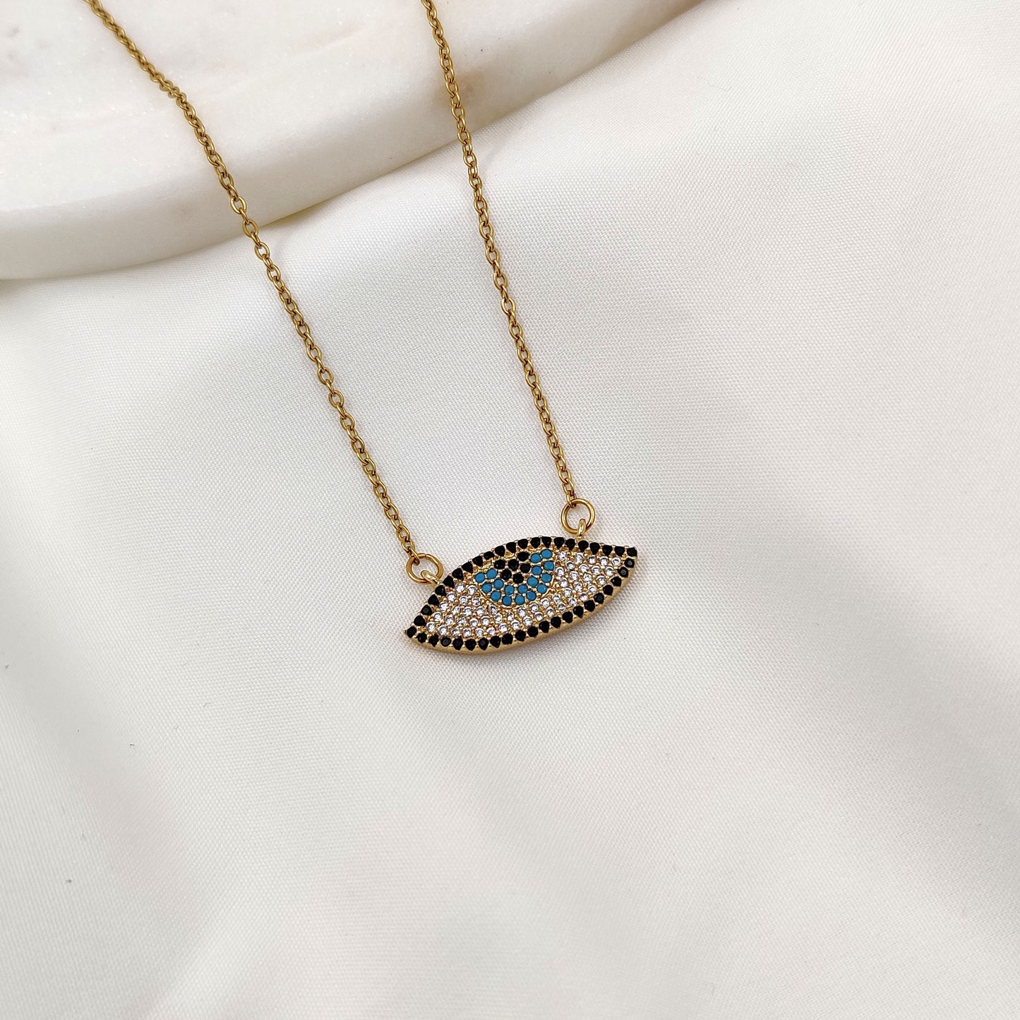 Allika Evil Eye Necklace