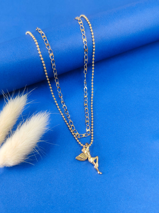 Angel Layered Necklace