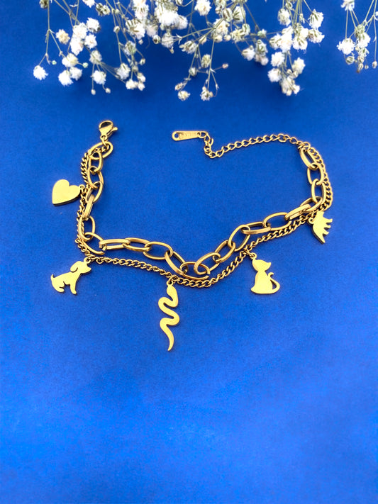 Animal Charm Bracelet