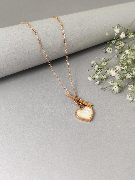 Arrow Heart Necklace