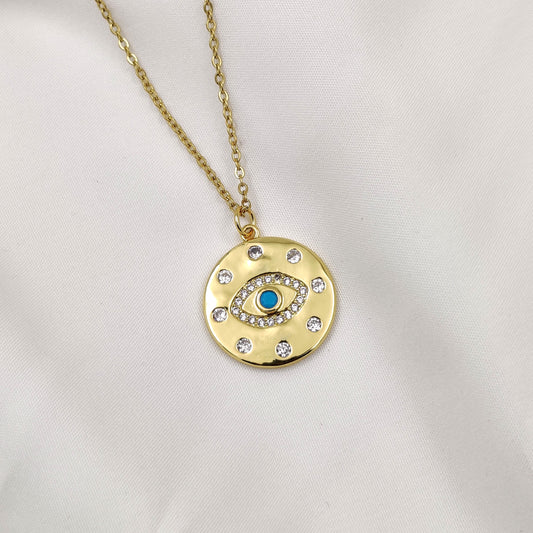 Audrey Evil Eye Necklace