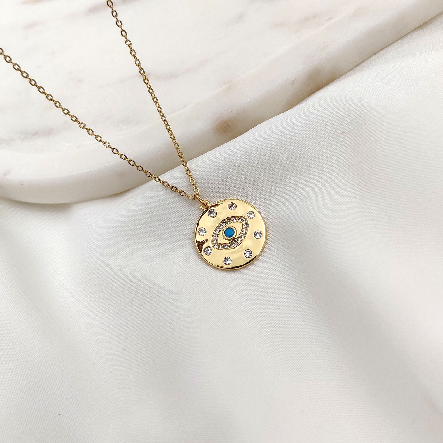 Audrey Evil Eye Necklace