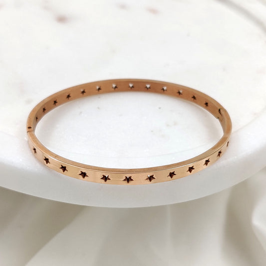 Hana Star Bracelet Band(Rose Gold