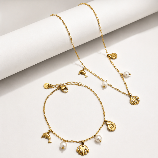 Seashell Charm Set