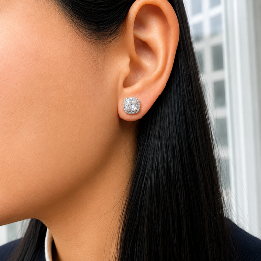 Diamond Mist Studs