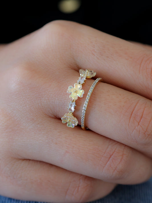 Christina Flower Ring