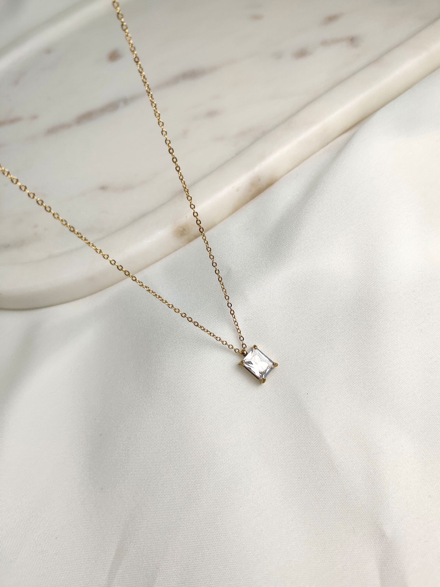 Crystal Bennie Necklace