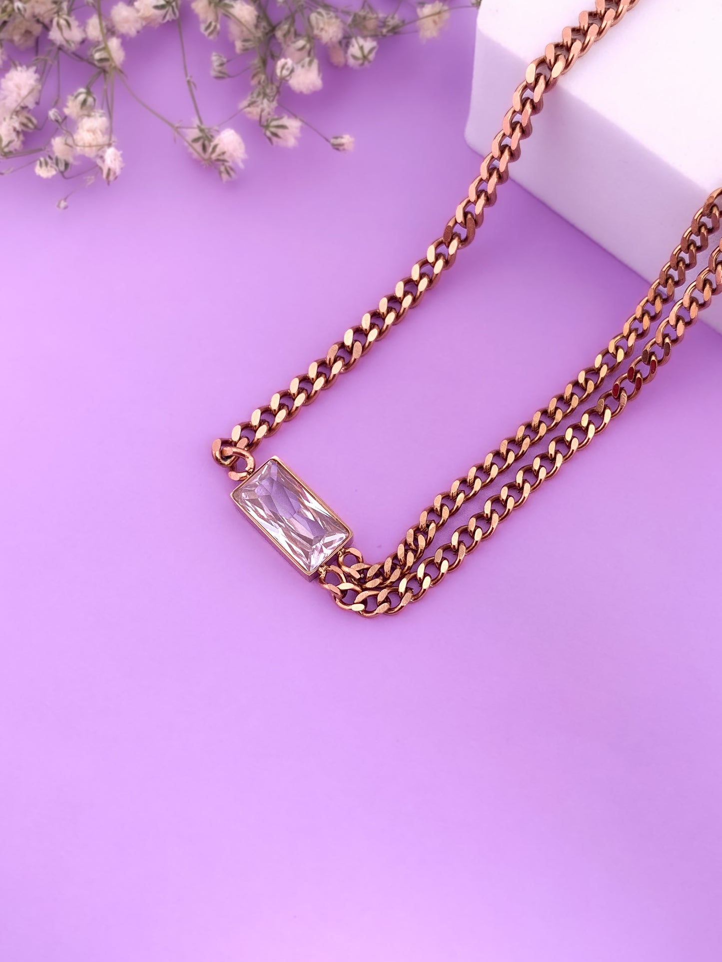 Crystal Cooper Necklace