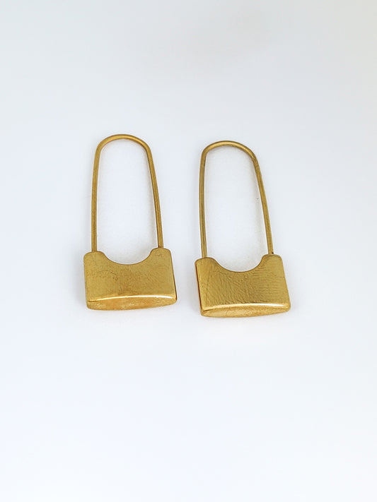 Safety Pin Earrings