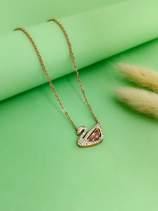 Ehereal Swan Necklace