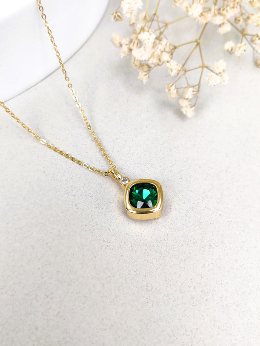 Emerald Charlene Necklace