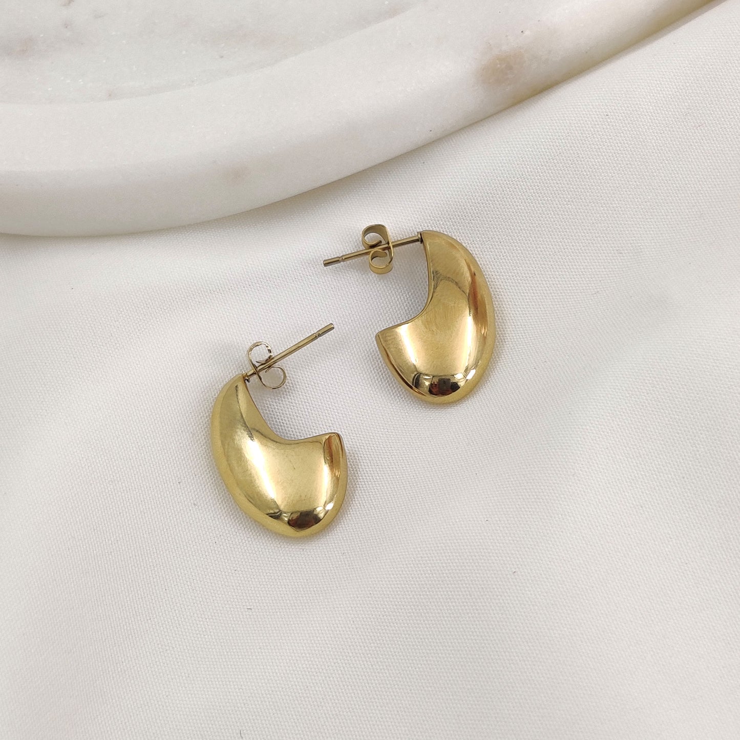 Gold Alexi Hoops