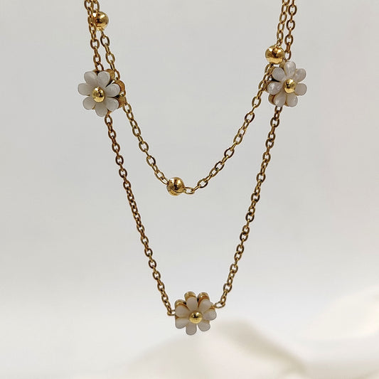 Daisy 2Layer Necklace