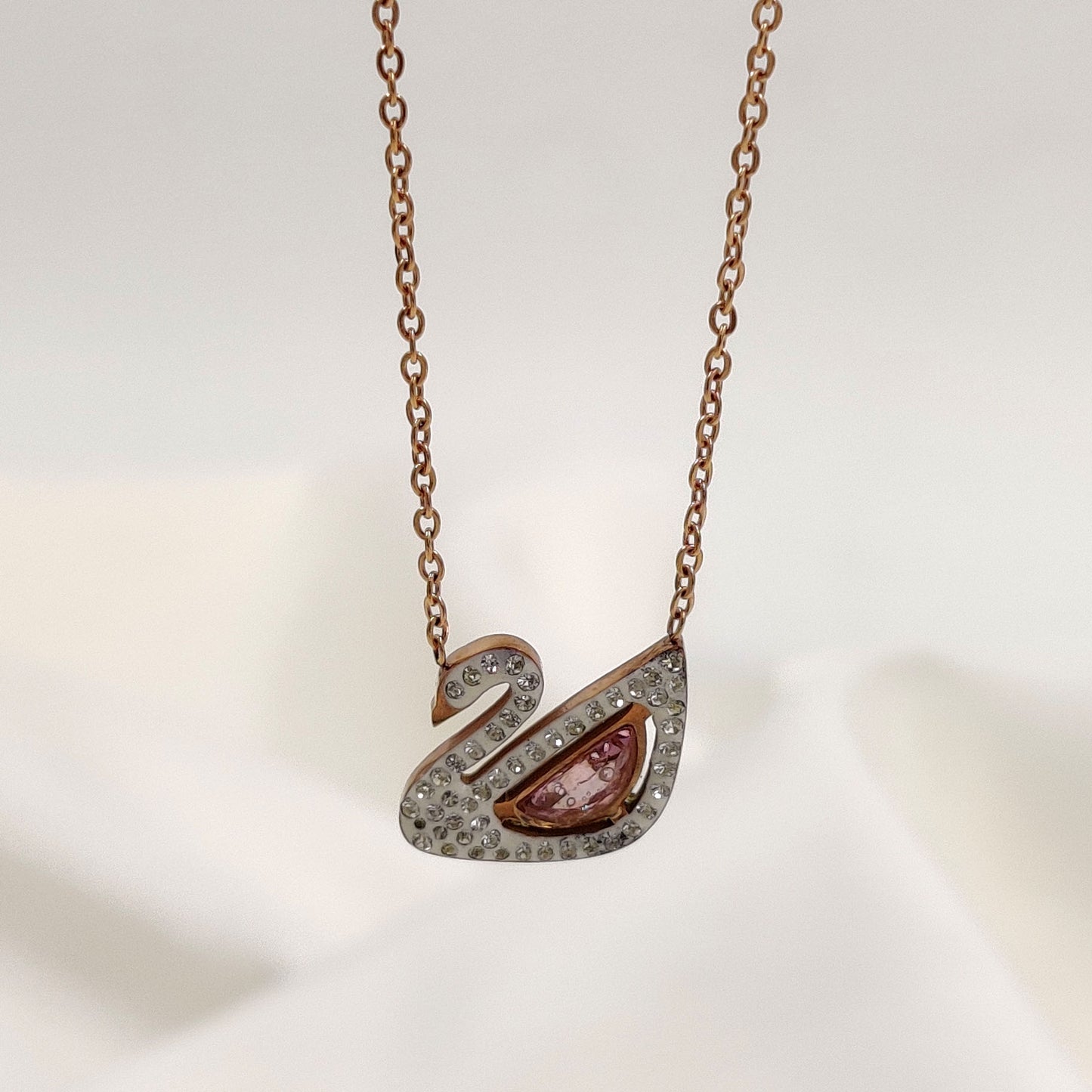 Ehereal Swan Necklace