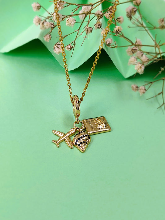 Globetrotter Charm Necklace