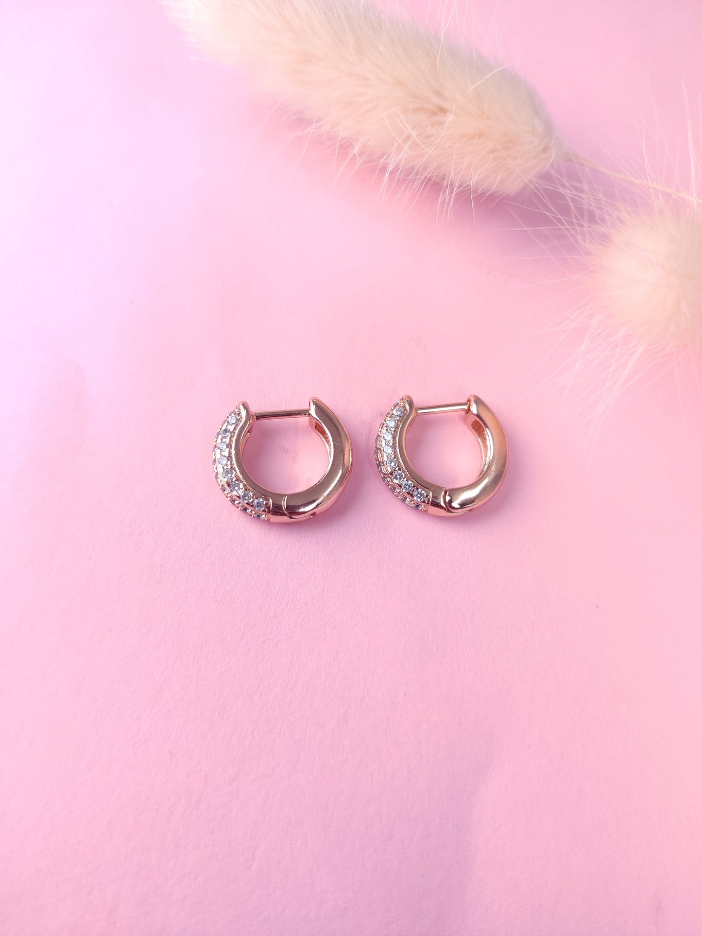 Crystal Jay Huggie Hoops