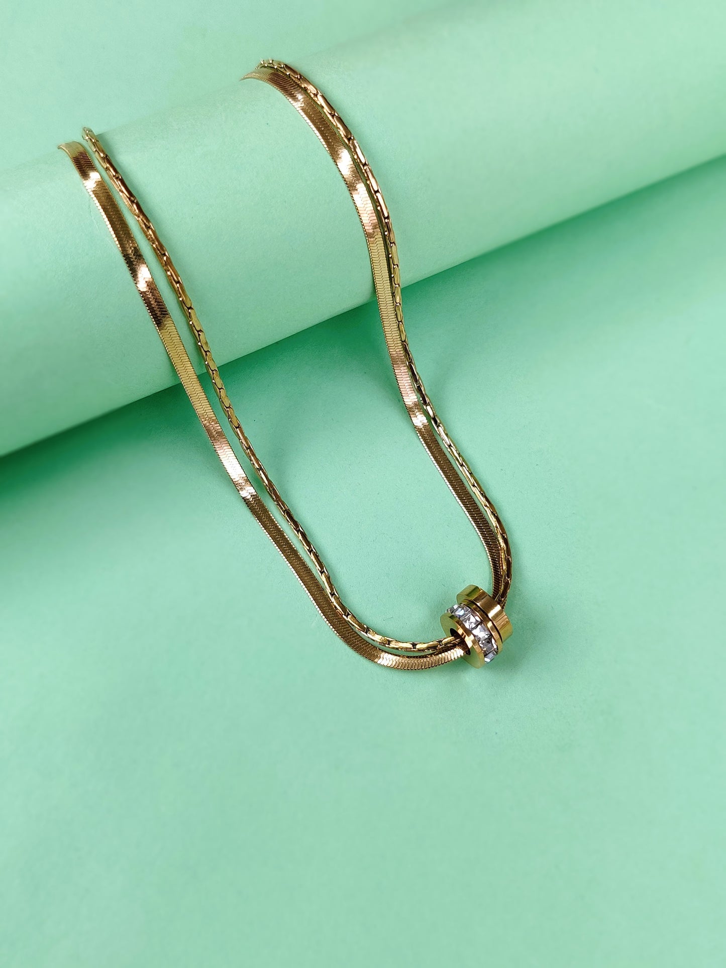 Crystal Twine Necklace