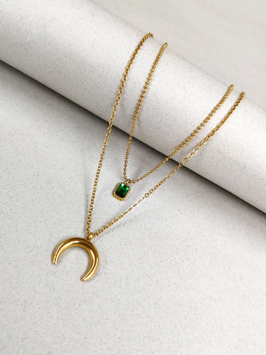 Emera Luna Layered Necklace