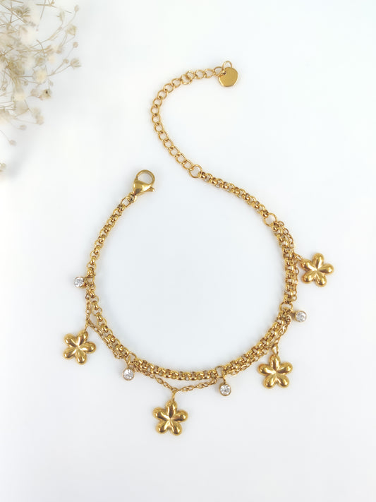 Flora Charm Bracelet