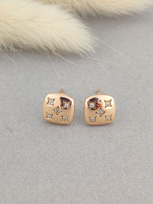 Glitter Studs Earrings