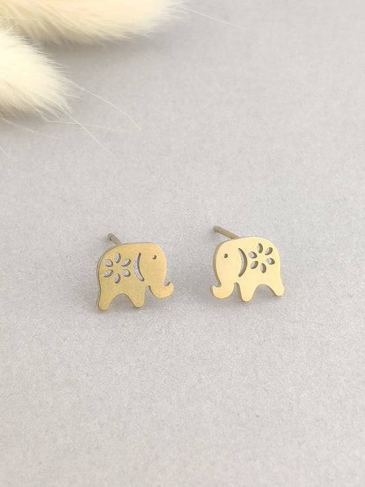 Cute Elephant Studs