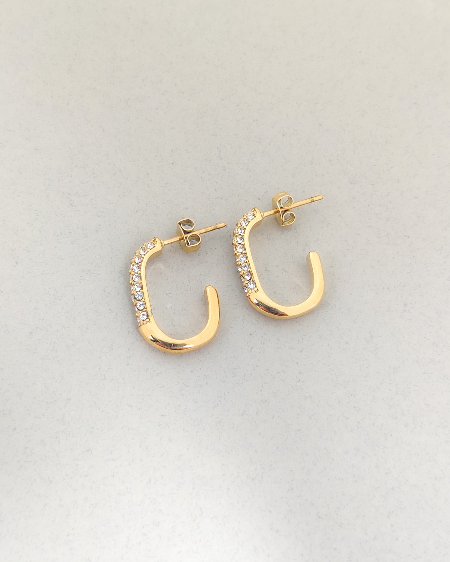 Golden Curve Earrings