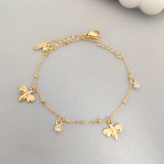 Flutter Charm Bracelet