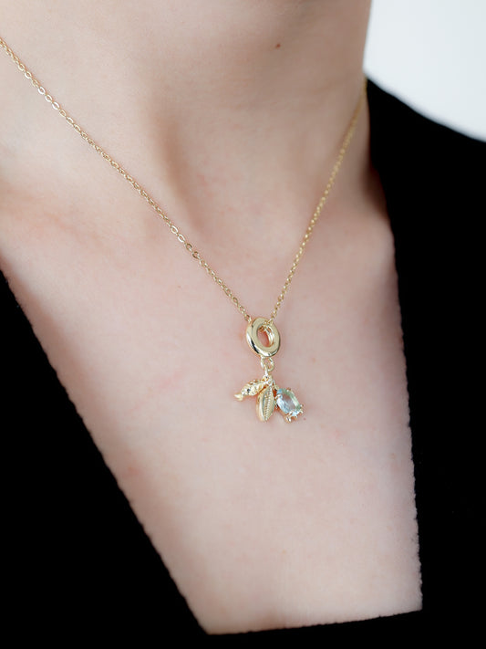 Forest Dewdrop Necklace