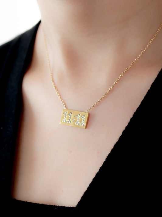 Crystal 11:11 Necklace