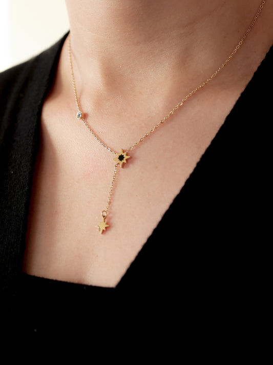 Double Star Necklace