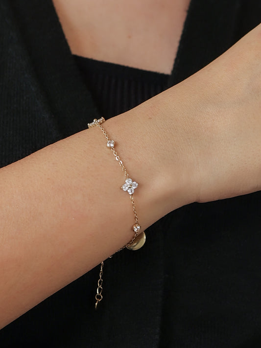 Four Leaf Delight Bracelet
