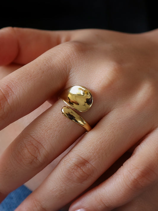 Golden Shine Ring