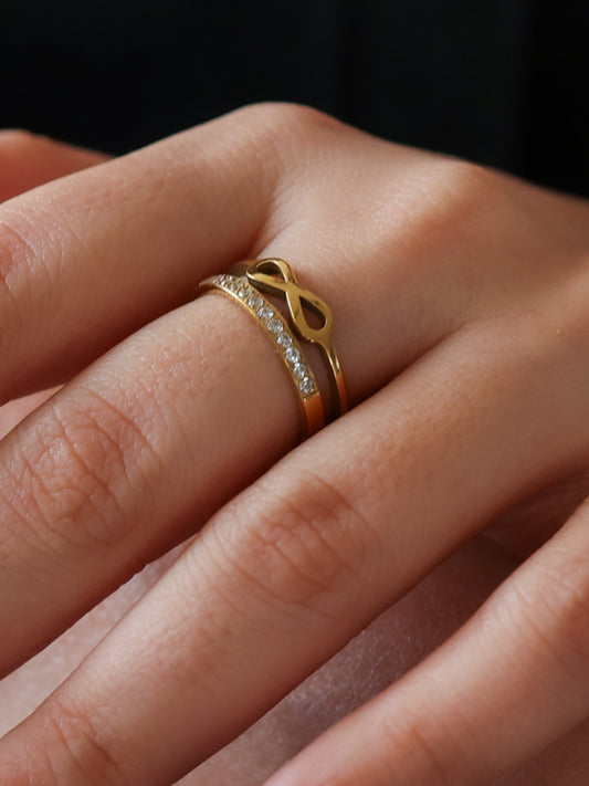 Golden Grace Bow Ring