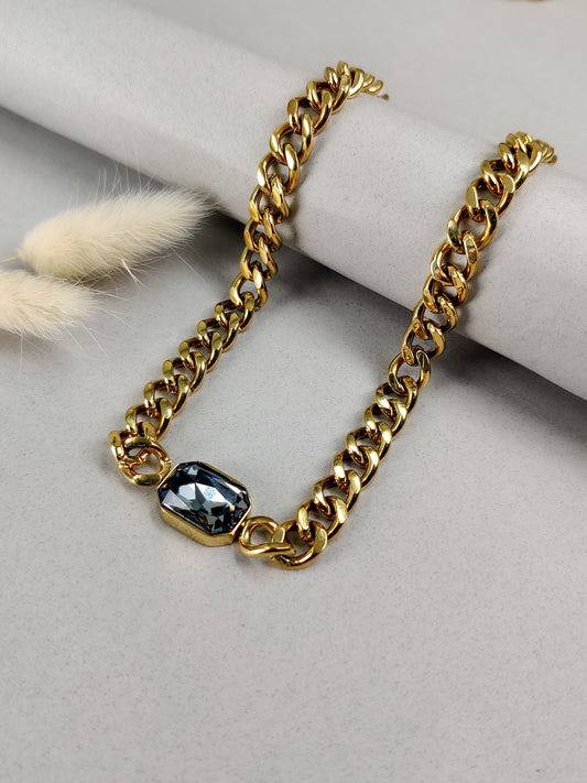 Madeline Grey Chain Necklace