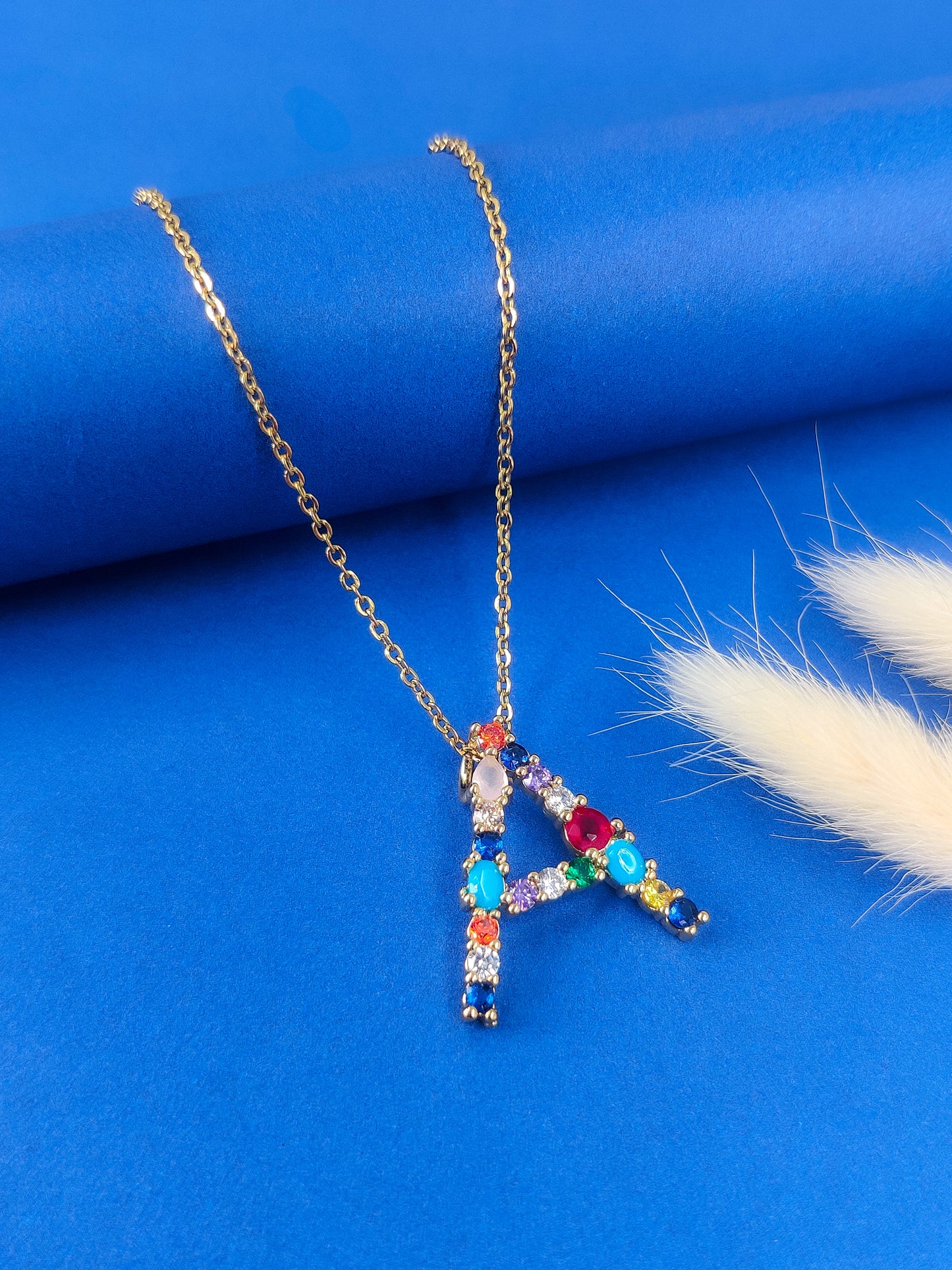 Monogram Letter A Necklace