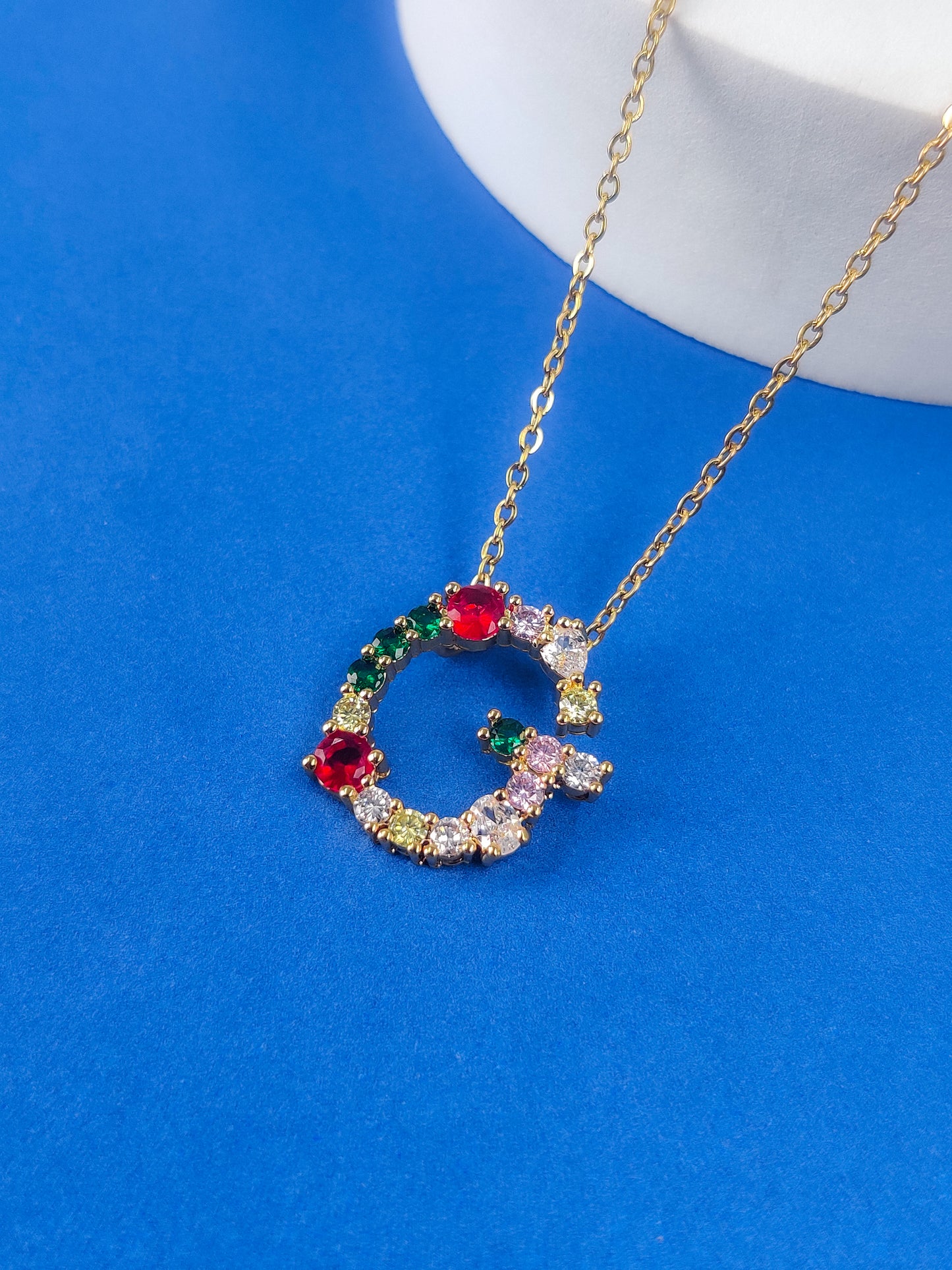 Monogram Letter G Necklace