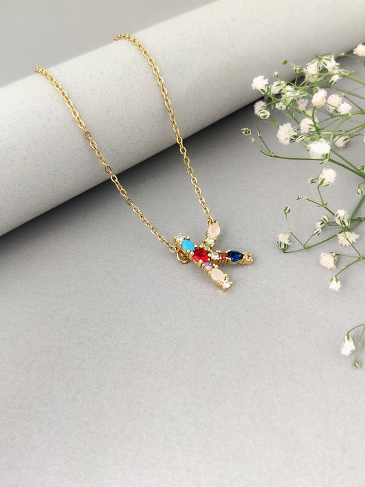 Monogram Letter K Necklace