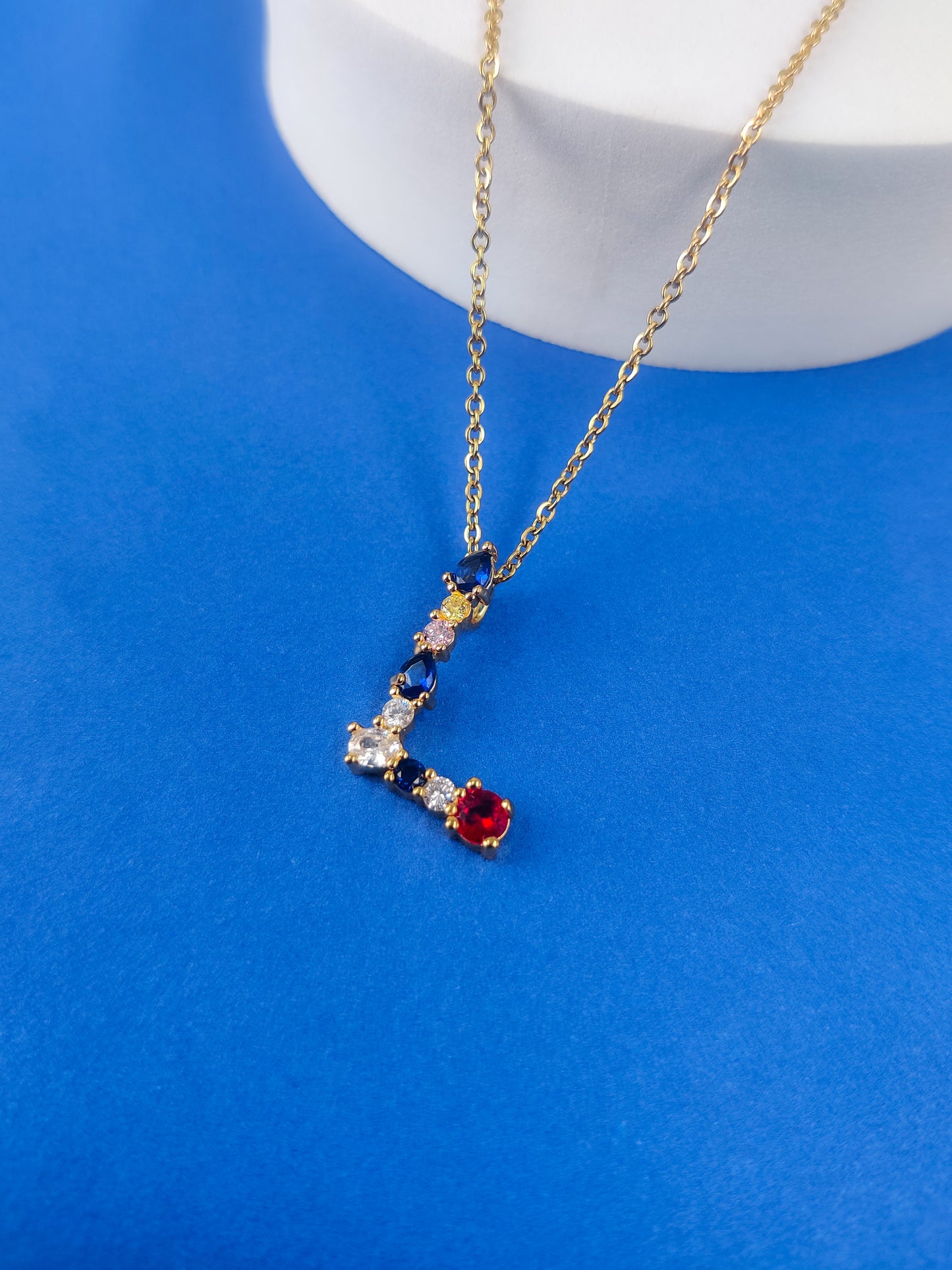 Monogram Letter L Necklace