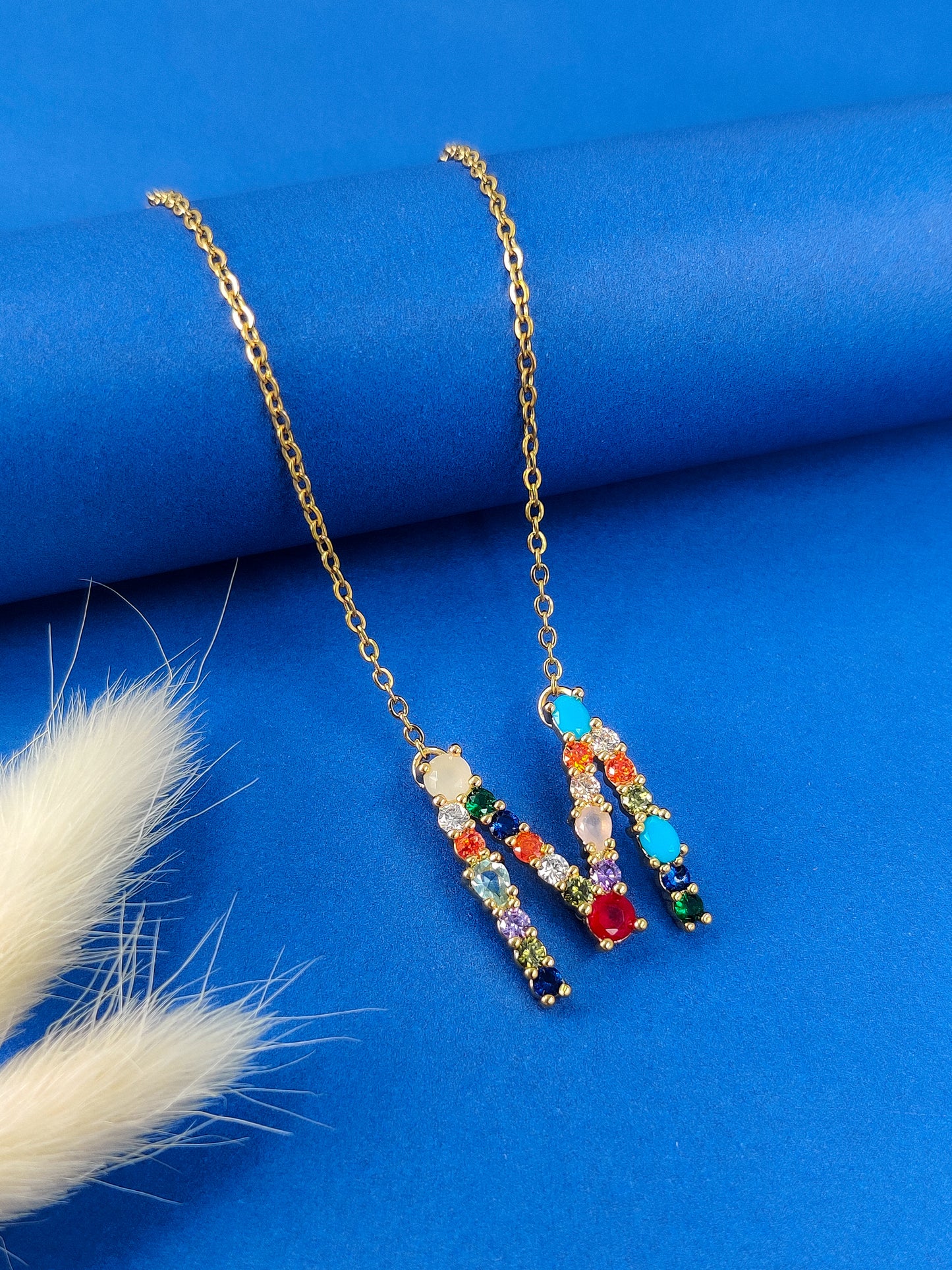 Monogram Letter M Necklace